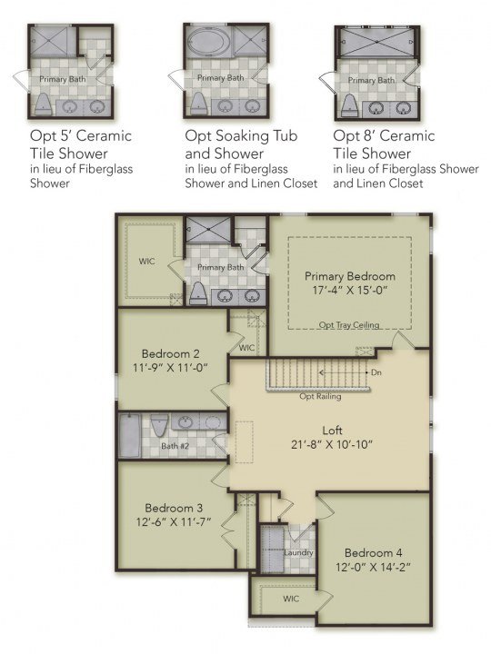 Jarvis Floor Plan at River Mill | HHHunt Homes